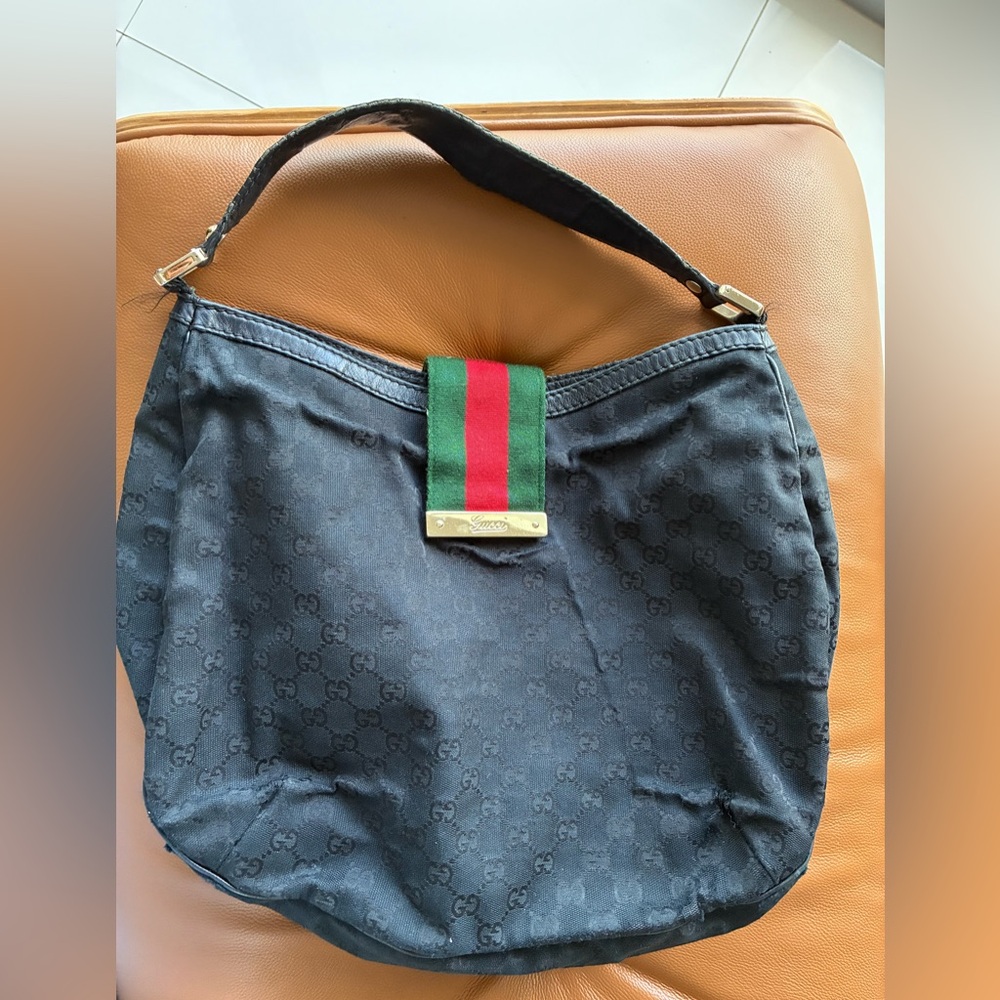 Gucci black Hobo bag